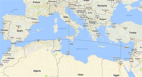 google maps mediterranean islands.